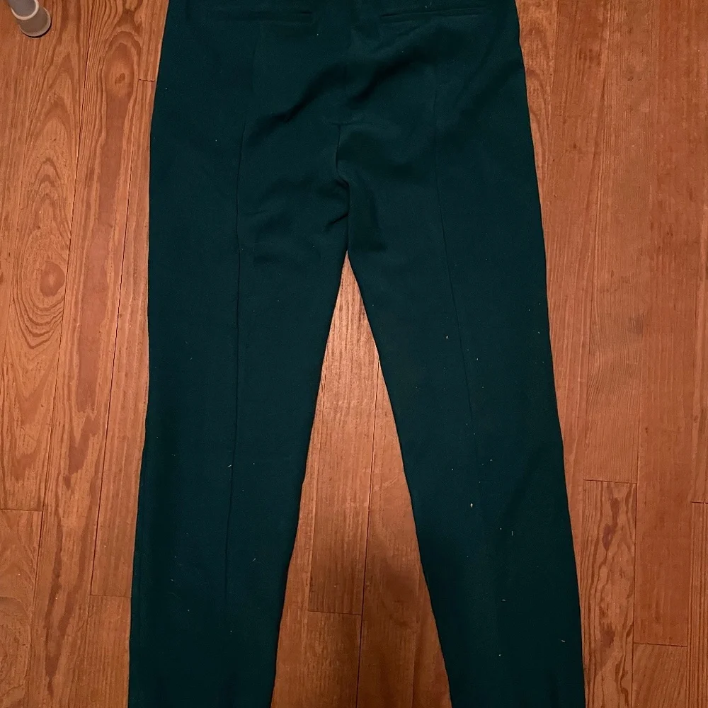 J. Crew new with tags green pants sz 4 - Picture 2 of 4